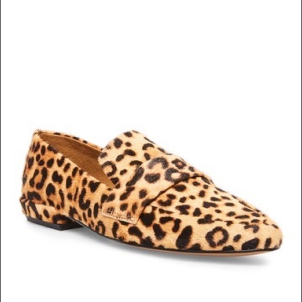Leopard Genuine Calf Hair Loafer